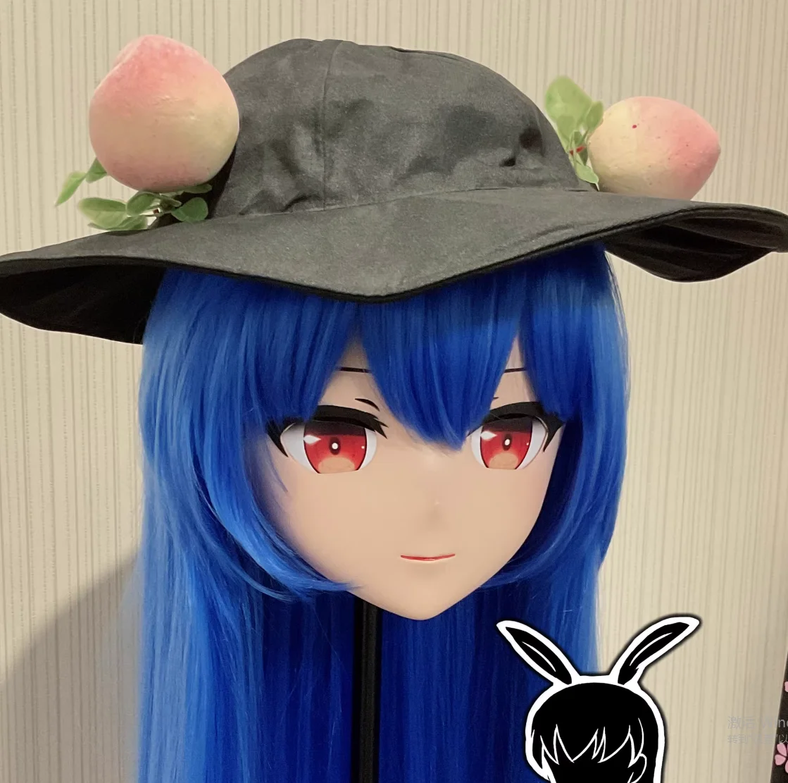 

(RB28067)Customize Full Head Quality Handmade Female/Girl Resin Japanese Anime Cartoon Character Kig Cosplay Kigurumi Mask