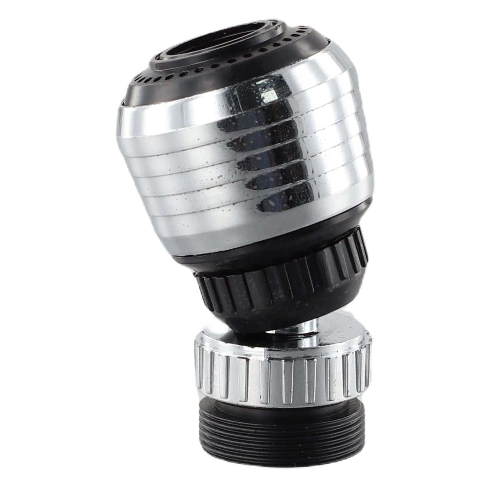 Küchenarmatur-Belüfter, 360-Grad-Drehung, Bubbler, wassersparender Wasserhahn-Adapter, Belüfter, Wasserhahn-Düse, Duschkopf, Badzubehör