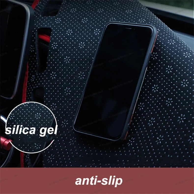 Car Dashboard Mat for SWM G01 F FF Cirelli 3 2018 2019 2020 2021 2022 2023 2024 Dash Board Cover Pad Anti-slip Mats Protector