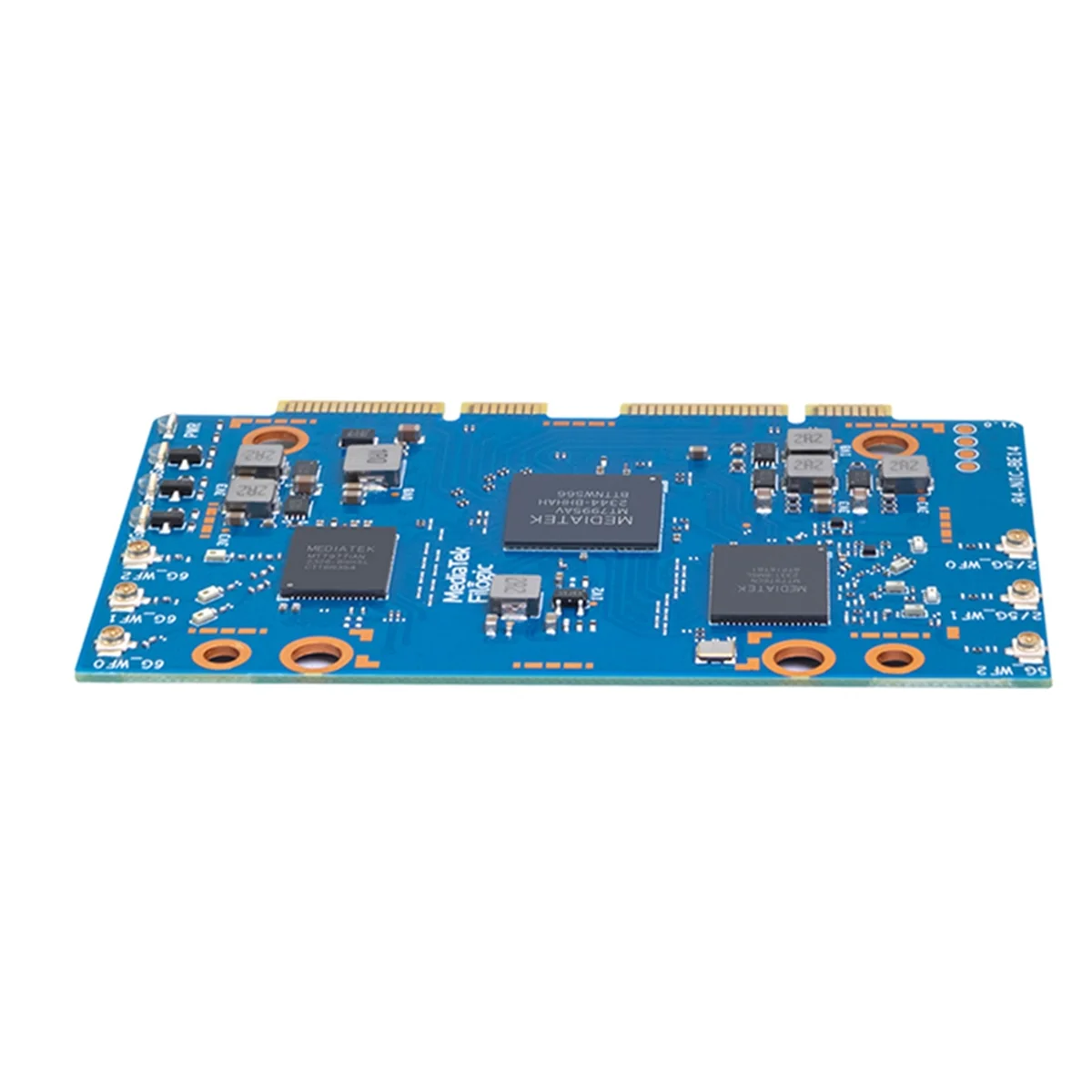 A93P pour Banana Pi BPI-R4-NIC-BE14 Module WiFi7 et 6 pièces antenne MT7995AV PCIe3.0 2.4G/5G/6G carte de développement de routeur Open Source