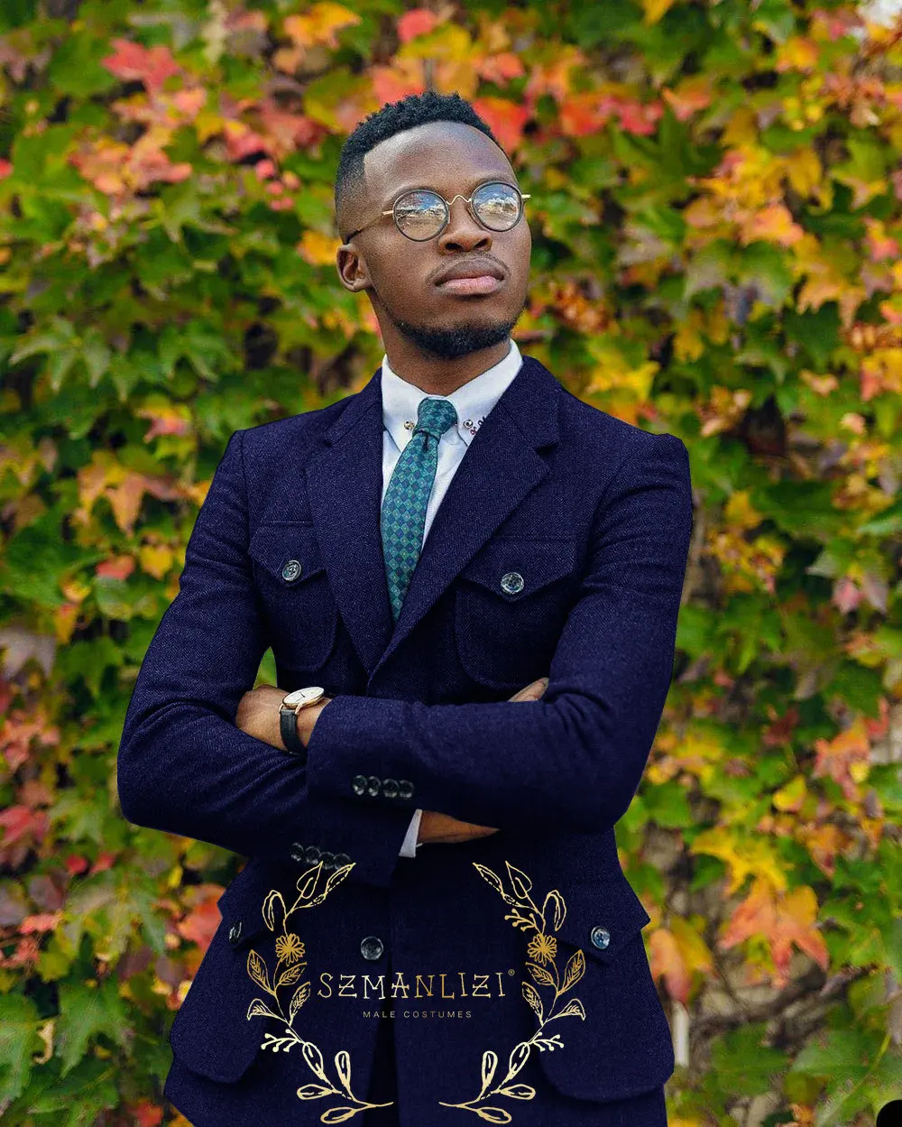 Terno de espinha de peixe vintage masculino formal 2 peças fino ajuste entalhado lapela tweed smoking de baile para padrinhos de casamento blazer + calças