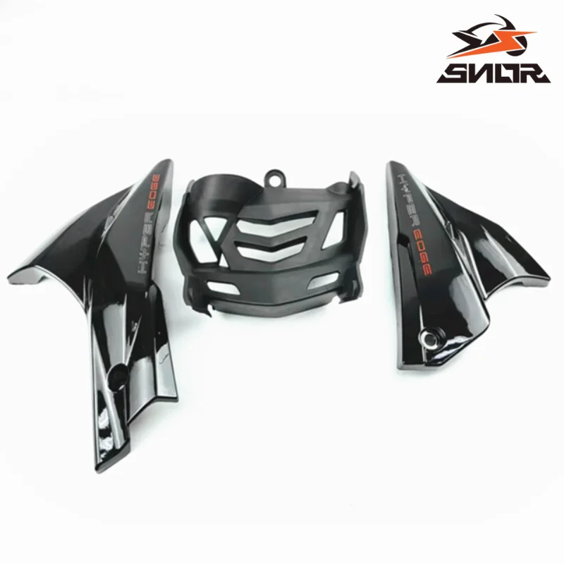 SNOR Plastic Motorcycle Side Panel Headlight Fairing Kit For TVS APACHE RTR 4V 160 180 HYPER EDGE Body Cover Spare Parts