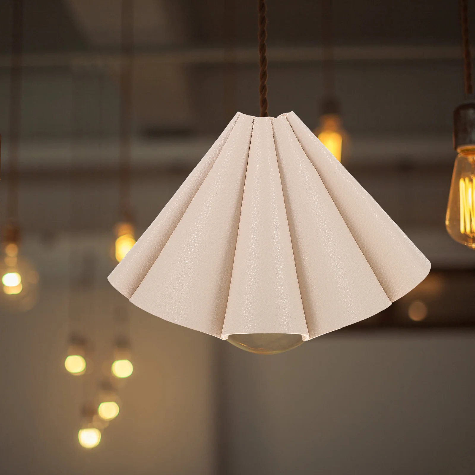 1 قطعة غطاء مصباح المنزل استخدام غطاء خفيف الزخرفية تصميم بسيط لغرفة النوم غرفة المعيشة الديكور الداخلي عاكس الضوء التبعي