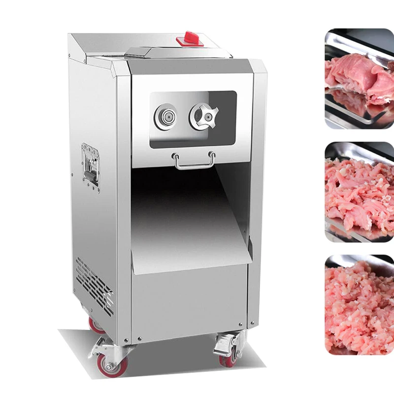 

Kitchen Electric Meat Slicer Multi-function Meat Cutting Machine Automatic Removable Knife Group Meat Cutter