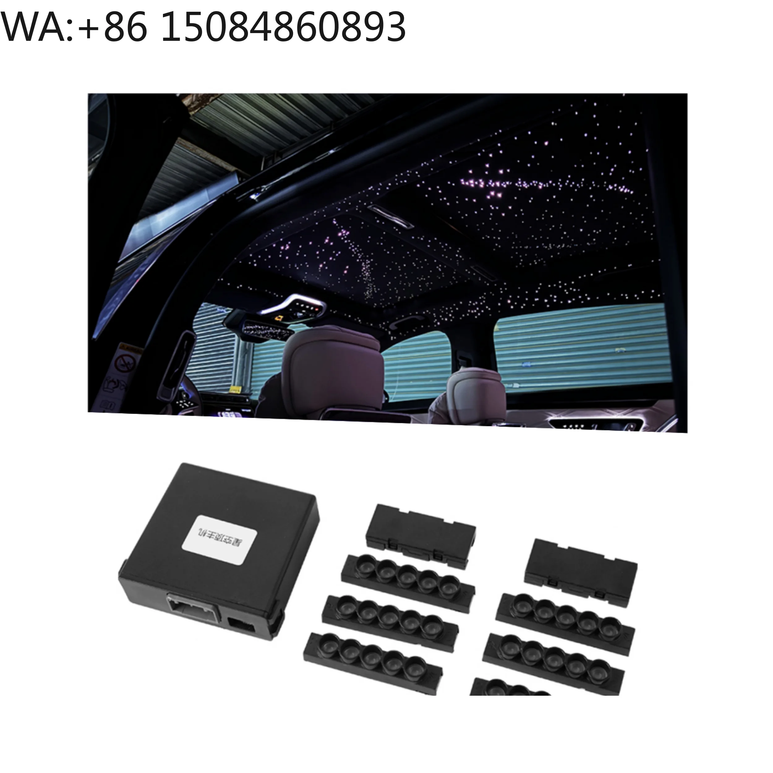 24 Lights 1 Universal Symphony Full Color LED Daytime Running Light Strip 12V