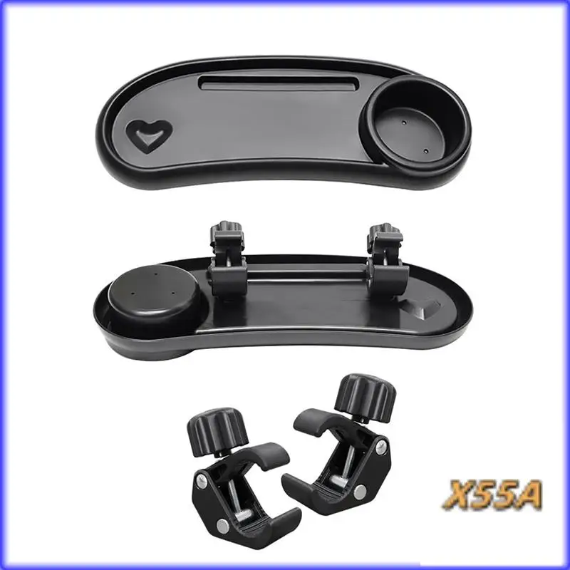 

XX-3 In 1 Stroller Cup Holder Antislip Universal Stroller Tray Stroller Snack Catcher And Drink Holder Stroller Accessories