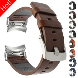 No Gaps Leather Strap for Samsung Galaxy Watch 6Classic 43mm 47mm 6 5 4 40mm 44mm Strap Quick Fit Watchband for Galaxy 5Pro 45mm