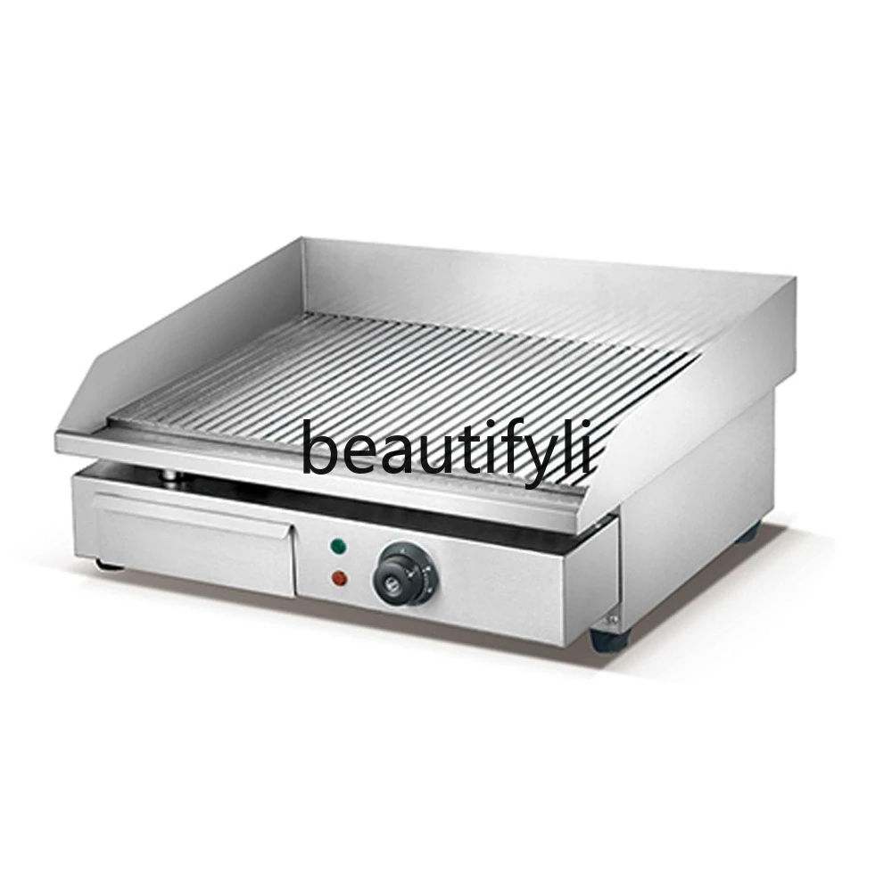 شواية مسطحة كهربائية لسطح المكتب، شواية الممر، المعكرونة الباردة، الفطائر، تيبانياكي، مقلاة كهربائية