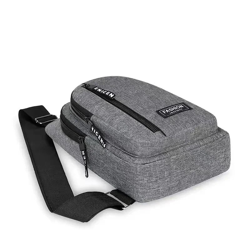 Bolso de pecho de un solo hombro para hombre, Mini bolsos de hombro simples, bolsos de mensajero deportivos al aire libre, bolso de hombro pequeño diario para hombre