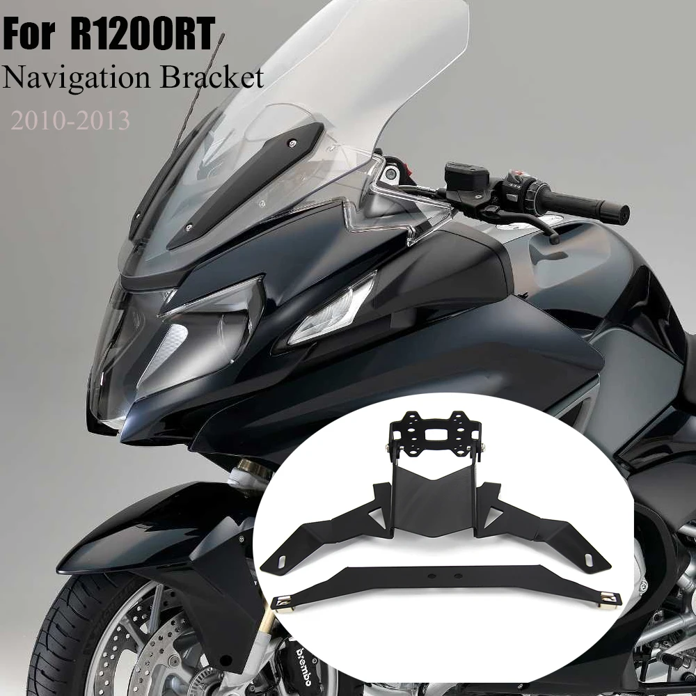 

For BMW R 1200 RT 2013 2012 2011 2010 R1200RT New Motorcycle Navigation Bracket GPS Navigator USB Charging Phone Holder