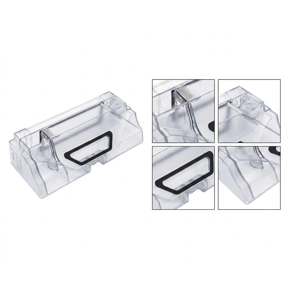 As Shown Z10Pro for robot Vacuum Bin Replacement Dust Cup Transparent Dirt Storage Smooth Interior Walls Extended Inlet Design