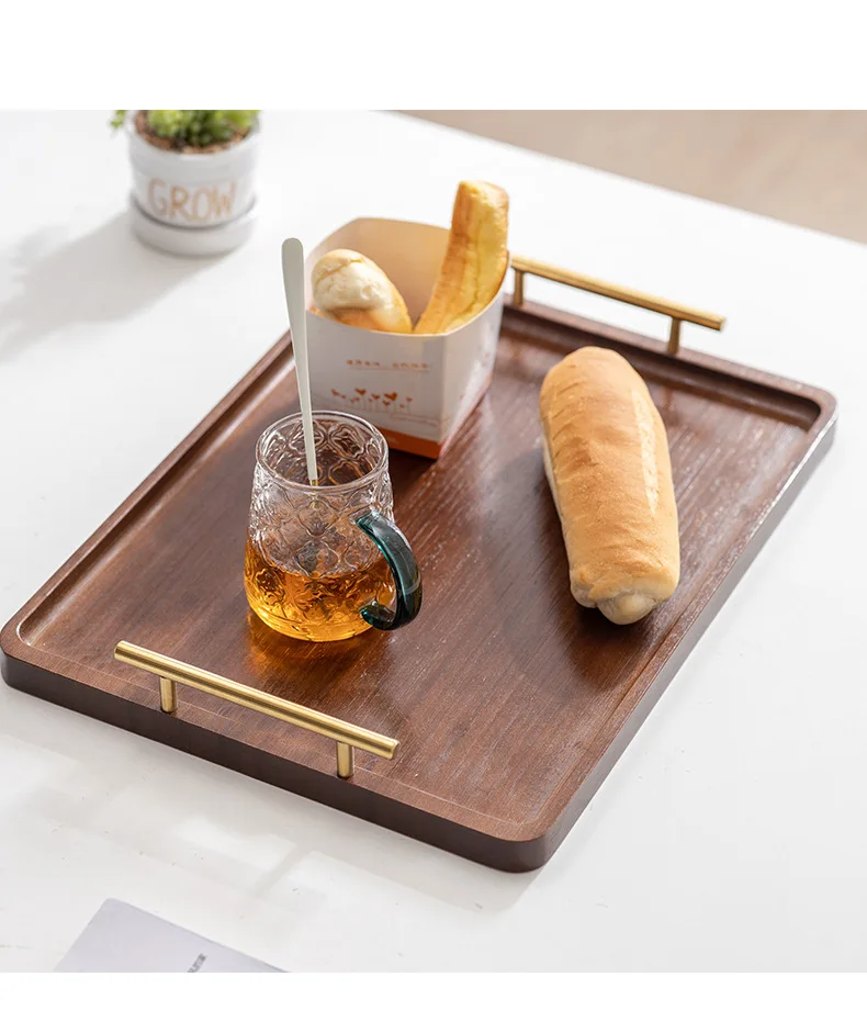 Right angled bamboo tray handle 1 Right angled bamboo tray handle 1