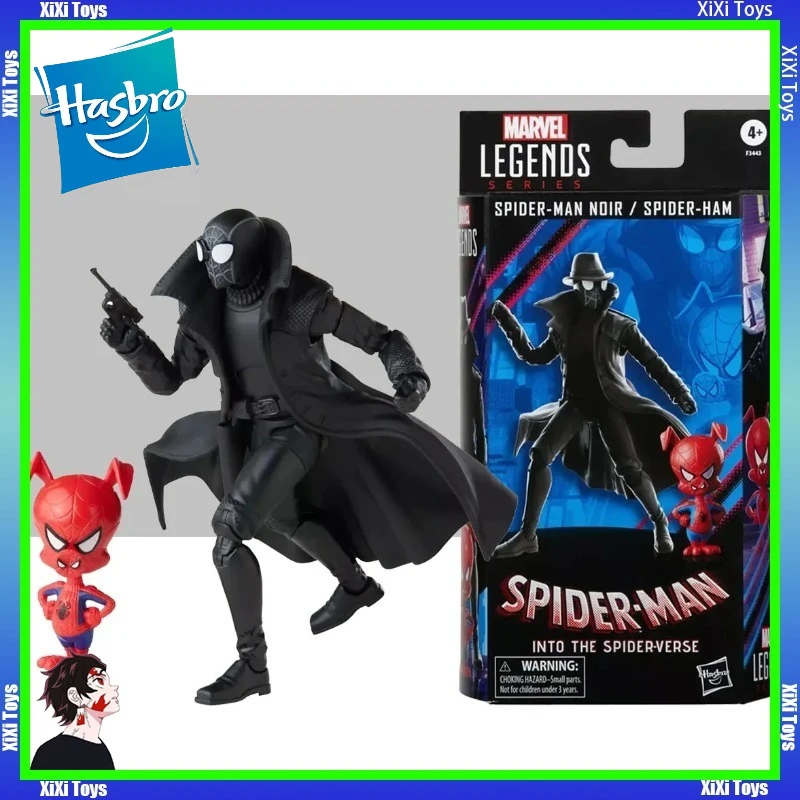 

Hasbro Legends Series 60th Anniversary Spider-Man Noir and Spider-Ham 15cm Action Figure Original Model Toy Gift in Stock