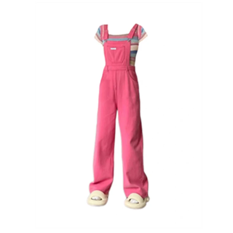 

Женские розовые джинсовые повседневные брюки больших размеров, длинные брюки с высокой талией, модная одежда больших размеров, весна-лето