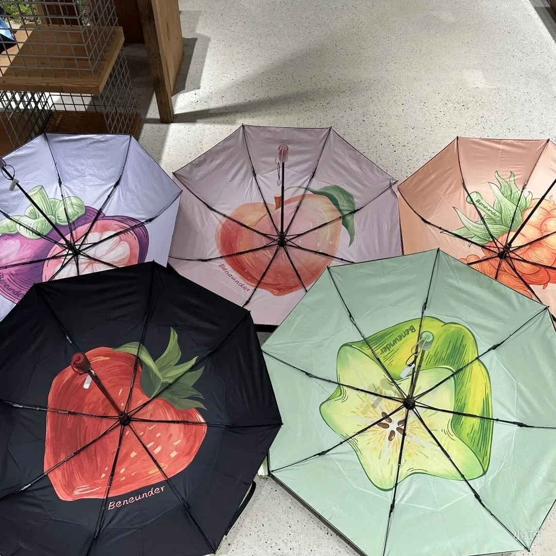 

Портативный уличный зонт от солнца с защитой от УФ-излучения, двухслойный, в форме банана, для защиты от дождя и солнца, алюминиевый, A...