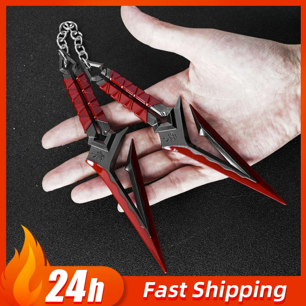 

Valorant Knife Kuronami No Yaiba Goden Color 16 см Uncut Ninja Melee Weapon Модель Металлические самурайские игровые аксессуары Украшения Игрушки
