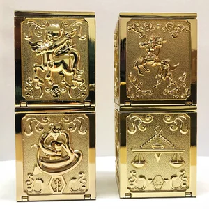 RH نموذج Saint Seiya Myth Cloth EX الميزان القوس / القوس المزيف / القوس المزيف Aioros Galaxy War Ophiuchus Lost Canvas / LC Knights of the Zodiac Golden Pandora Box Metal Constellation Figure في المخزون أعلى 6 بيع مجوهرات طبق الاصل H ستيرن - No5
