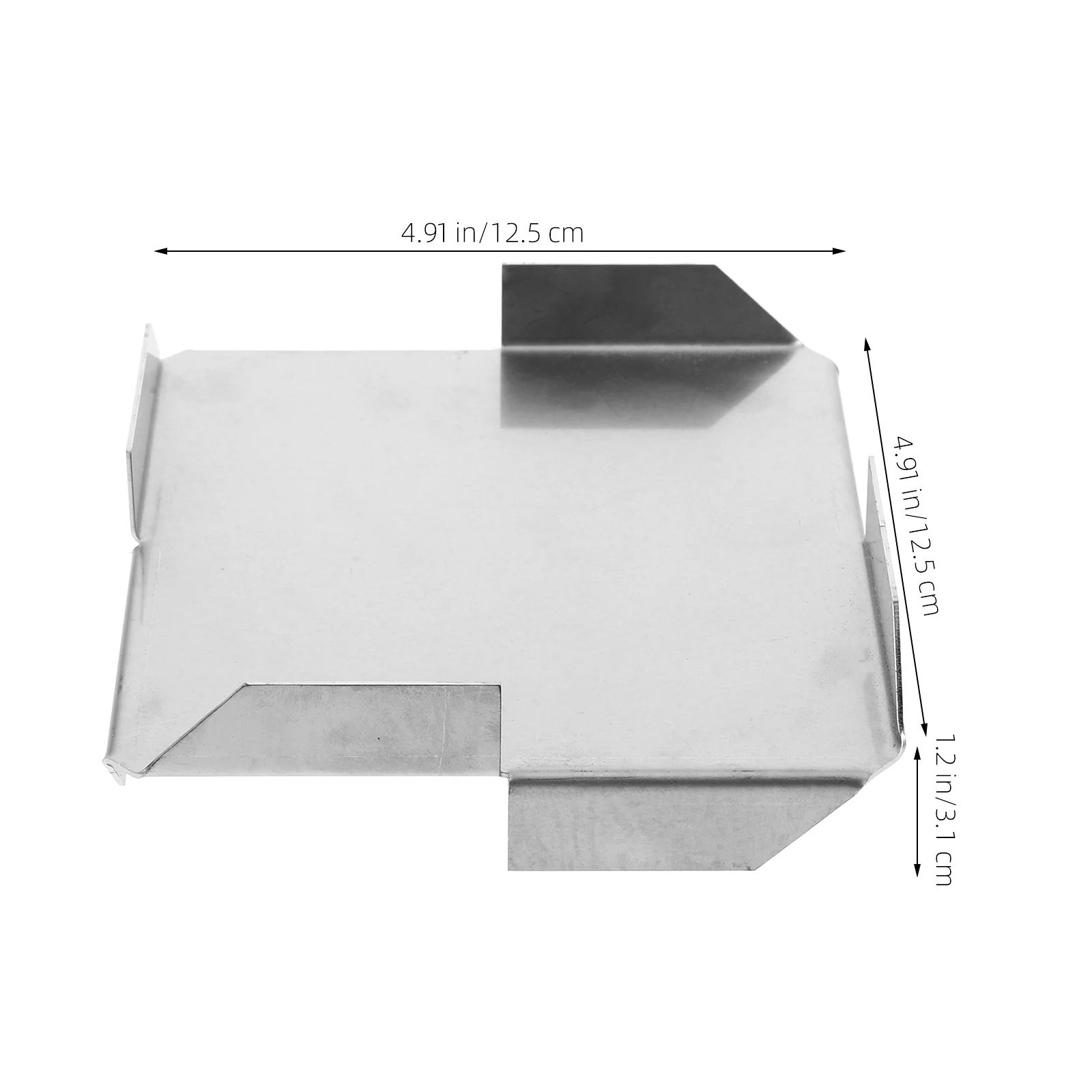 Base de rouleau en acier inoxydable, rangement robuste, fournitures de cuisine, outil de hamburger, accessoire, partie de roue d'épandage, Base de fixation réutilisable