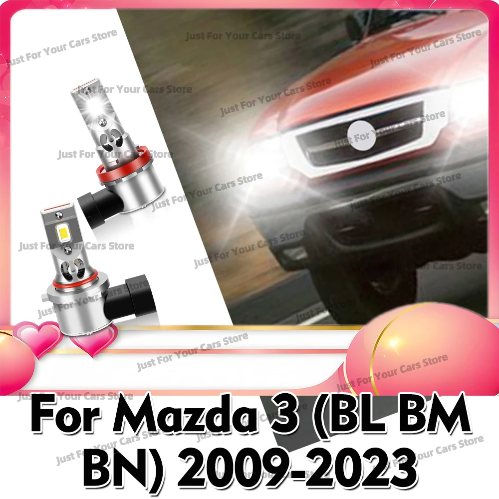 

2/4x LED Headlight Bulb 30000LM High Low Beam For Mazda 3 (BL BM BN) 2009-2023 2010 2011 2012 2013 2014 2015 2016 2017 2018 2019