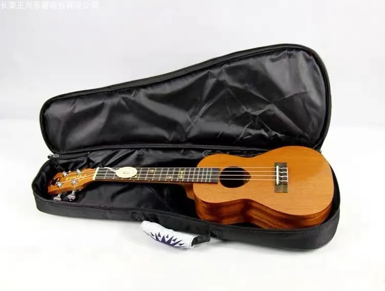 Ukulele Guitar Backpack, Guitar Bag, Big Case, Cotton Thicken Pad, Soprano Concert, Tenor Baritone, 21, 23, 26