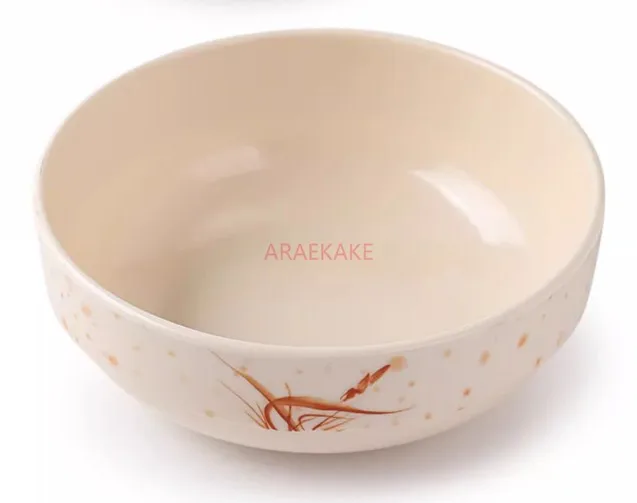 6/7 inch, melamine imitation porcelain bowl, wide mouth bowl, large bowl of soup powder bowl, porridge bowl, plastic bowl