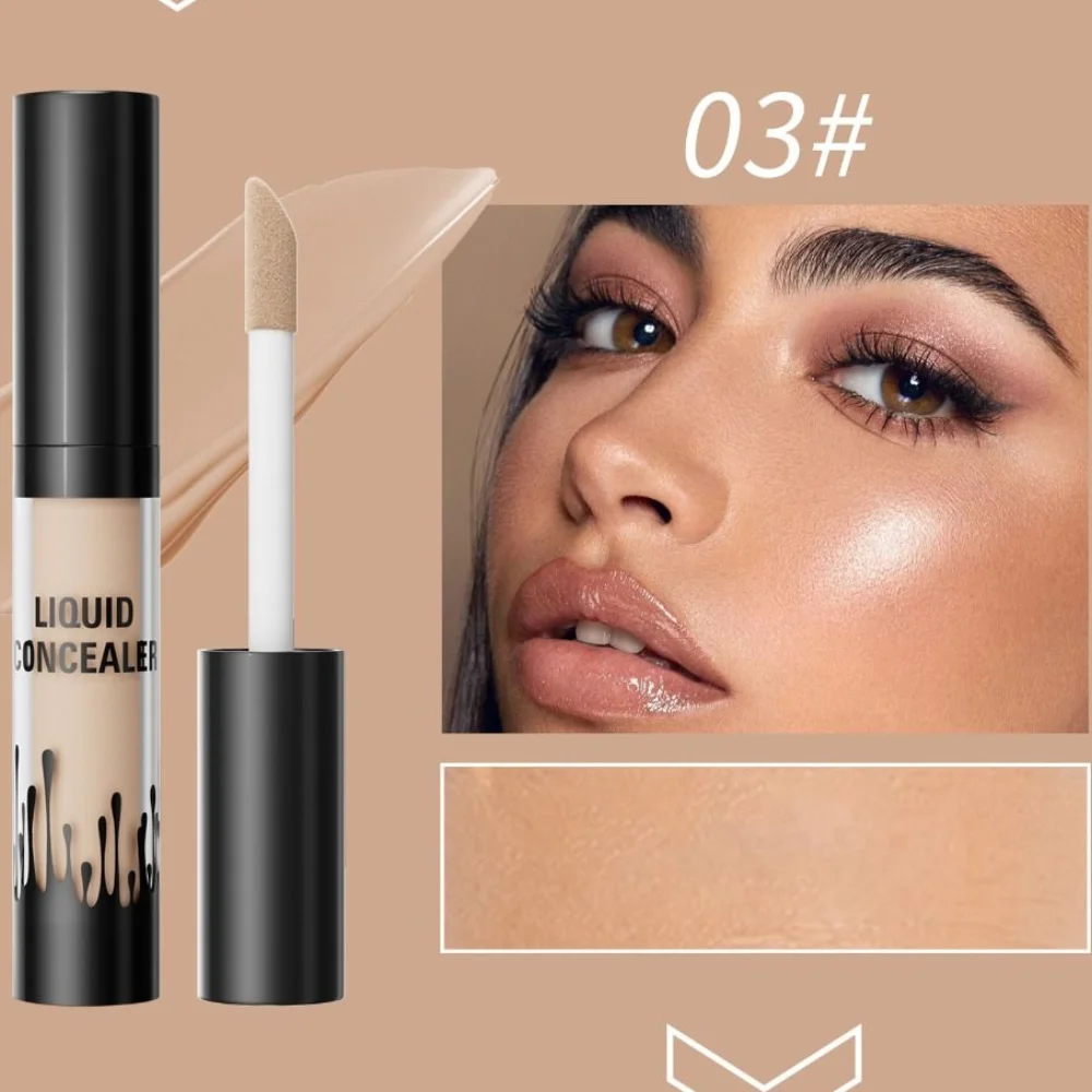 

Long-Lasting Facial Concealer Matte Finish Smooth Highlight Concealer Cream Brighten Cosmetic Natural Tattoos Concealer Cream
