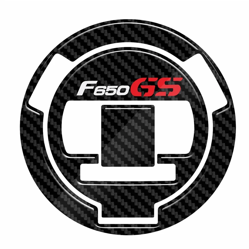 

5D Carbon Fiber Tank Gas Cap Pad Filler Cover Sticker Decals Fit For F650GS F650 GS 2008-2013 2012 2011