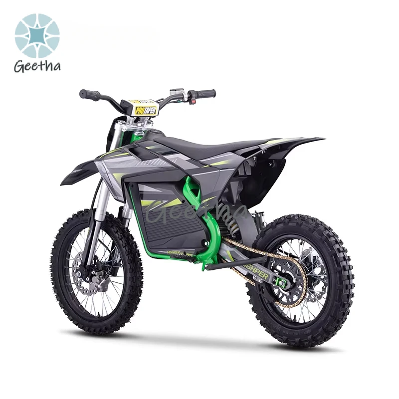 Electric Bike 5KW 72V for Teenagers With Wheels 17/14 Or 19/16 Inches Electric Dirt Bike Motorcycle