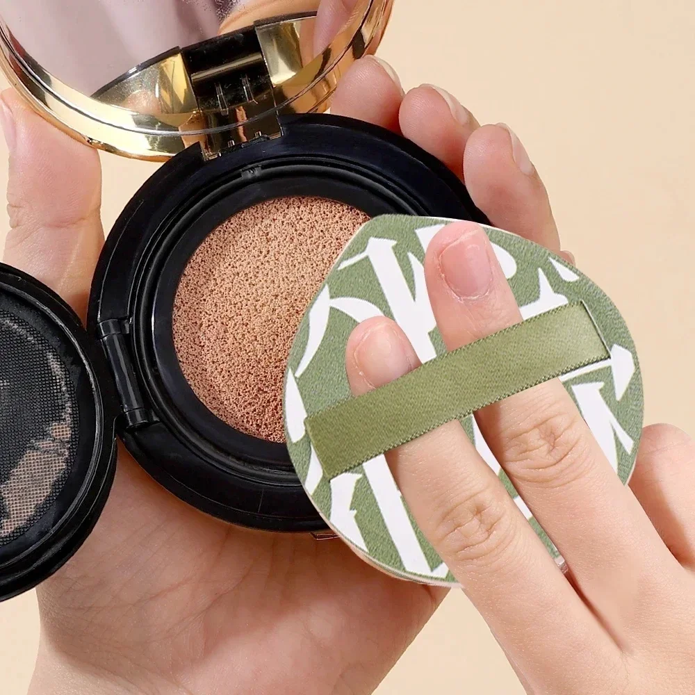 10 個厚い化粧品パフ大型コンシーラーファンデーションスポンジクッションウェットドライ使用顔美容メイクパフツール XL