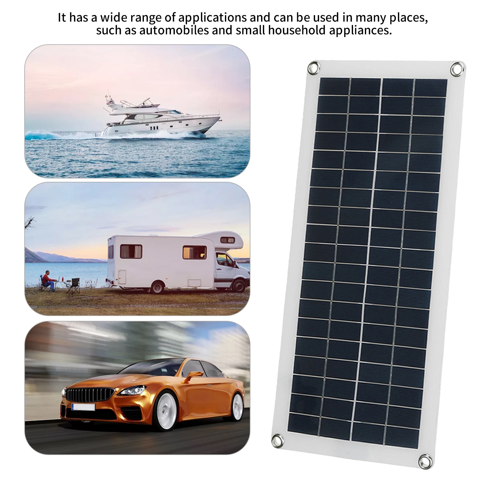 Portable 300W Flexible Solar Panel Kit 12V USB Charging Solar Board With Controller Waterproof Solar Charger for Phone Car Boat