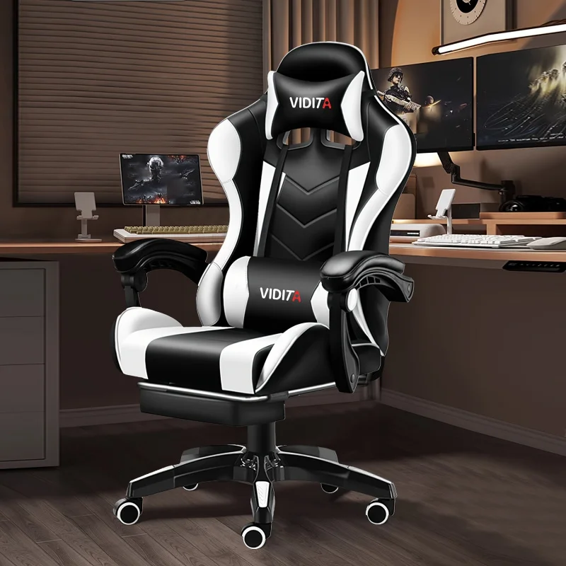 

Ergonomic Gaming Chair for Adults and Teens - Racing Style PC Office Chair with Lumbar Support for Comfortable Sitting