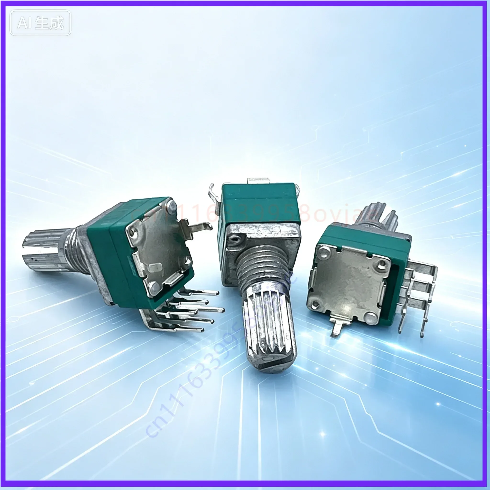 for‑RK097G 6‑Pin Audio Double Potentiometer A10K‑A100K 15MM 10PCS