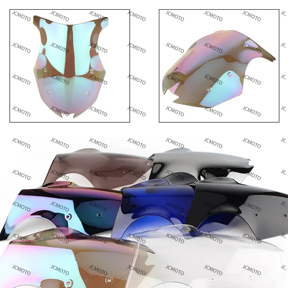 

Ветровое стекло для Kawasaki Ninja 1000SX Z1000SX Z 1000 SX 2017-2019, экран мотоцикла, двойной пузырьковый дефлектор лобового стекла, защита