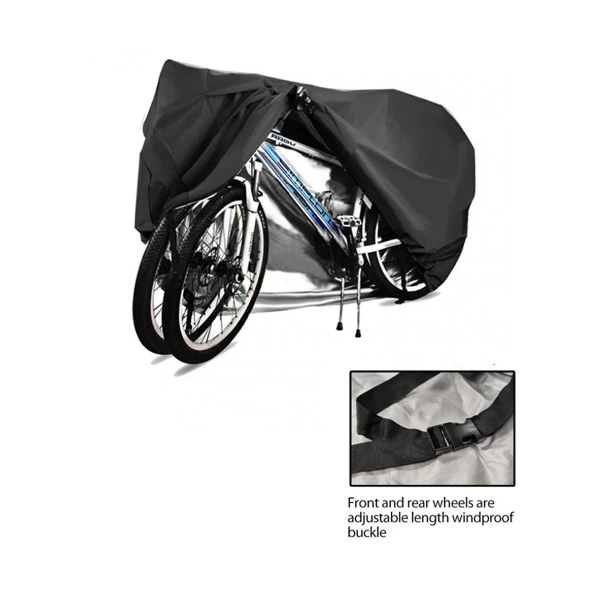 Universal Motorcycle Cover Dustproof Motorcycle Cover Motorcycle Supplies Silver