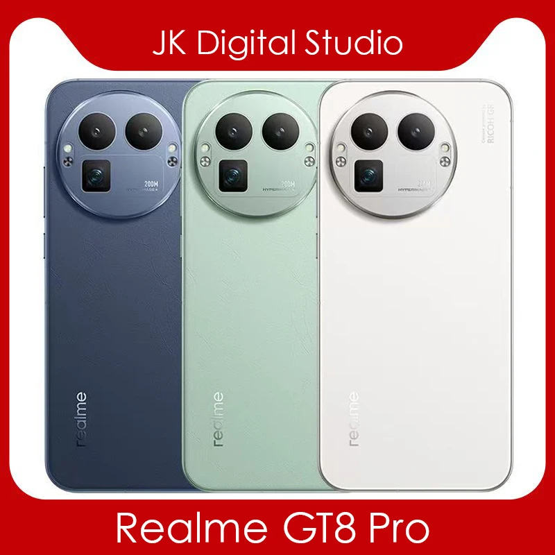 كاميرا خلفية Google غير مقفلة Realme GT8 Pro 5G Snapdragon8 Elite Gen5 مقاس 6.79 بوصة AMOLED 144 هرتز 200 ميجابكسل 7000 مللي أمبير في الساعة 120 وات شاحن NFC OTA #1