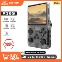 ARKOS R36S Retro Handheld Video Game Console Linux System 3.5 Inch IPS Screen R35s Pro Portable Pocket Video Player 64GB Games