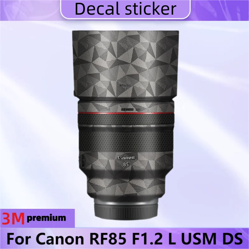 

For Canon RF85 F1.2 L USM DS Lens Body Sticker Protective Skin Decal Vinyl Wrap Film Anti-Scratch Protector Coat