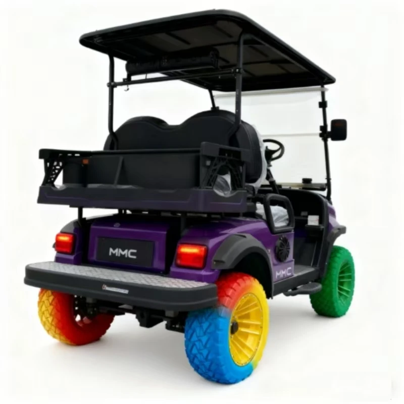 العلامة التجارية الجديدة 48 فولت على الطرق الوعرة مركبة 8-مقعد عالية الطاقة بعد البيع مضمونة بالجملة تعزيز خاص عربة جولف كهربائية #2