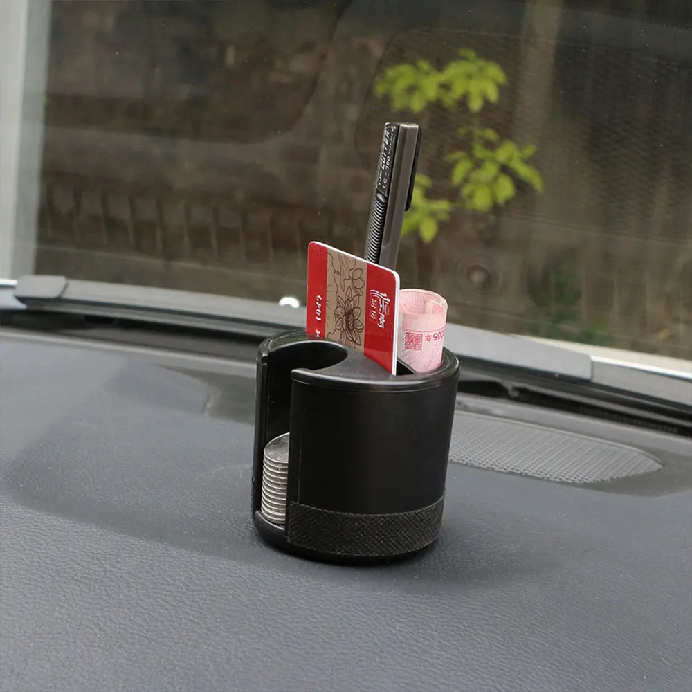 Car Storage Box Organizer Holder Cups Plastic Universal Seat Pockets Coin Cards Slot Container Stowing Tidying Car Accessories