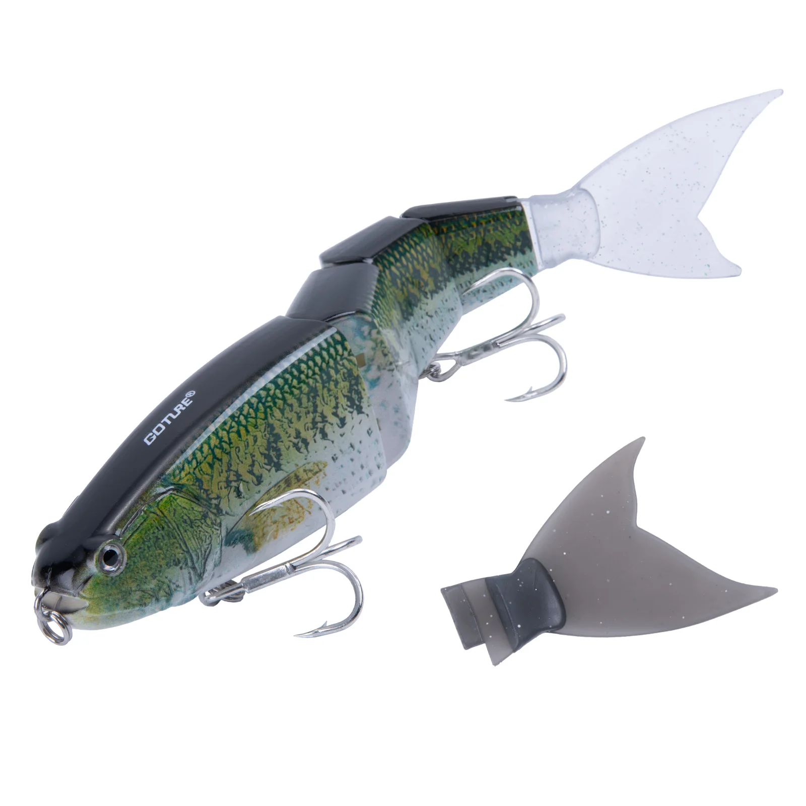 Isca Artificial Goture Swimbait 16-32cm para Pesca