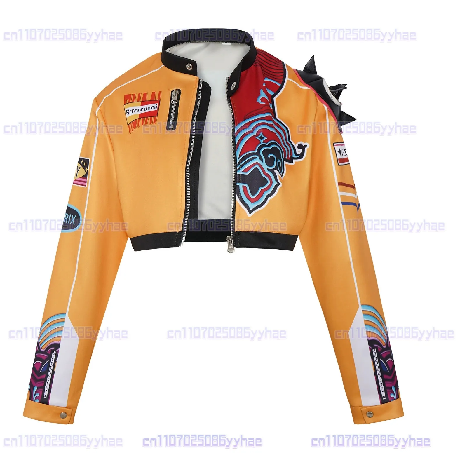 RUMI Anime KPOP Cosplay chasseurs de démons Rumi Costume manteau veste tenue pour filles adultes femmes Halloween carnaval mascarade Costume