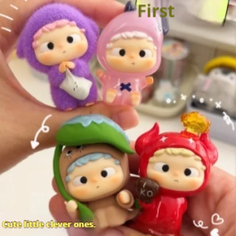 

Heyone Ozai Mini The Hooded Adventures Cute Particle Blind Box Ornaments 2025 New Trend Figurines Gift Adorable Desk Buddy Cute