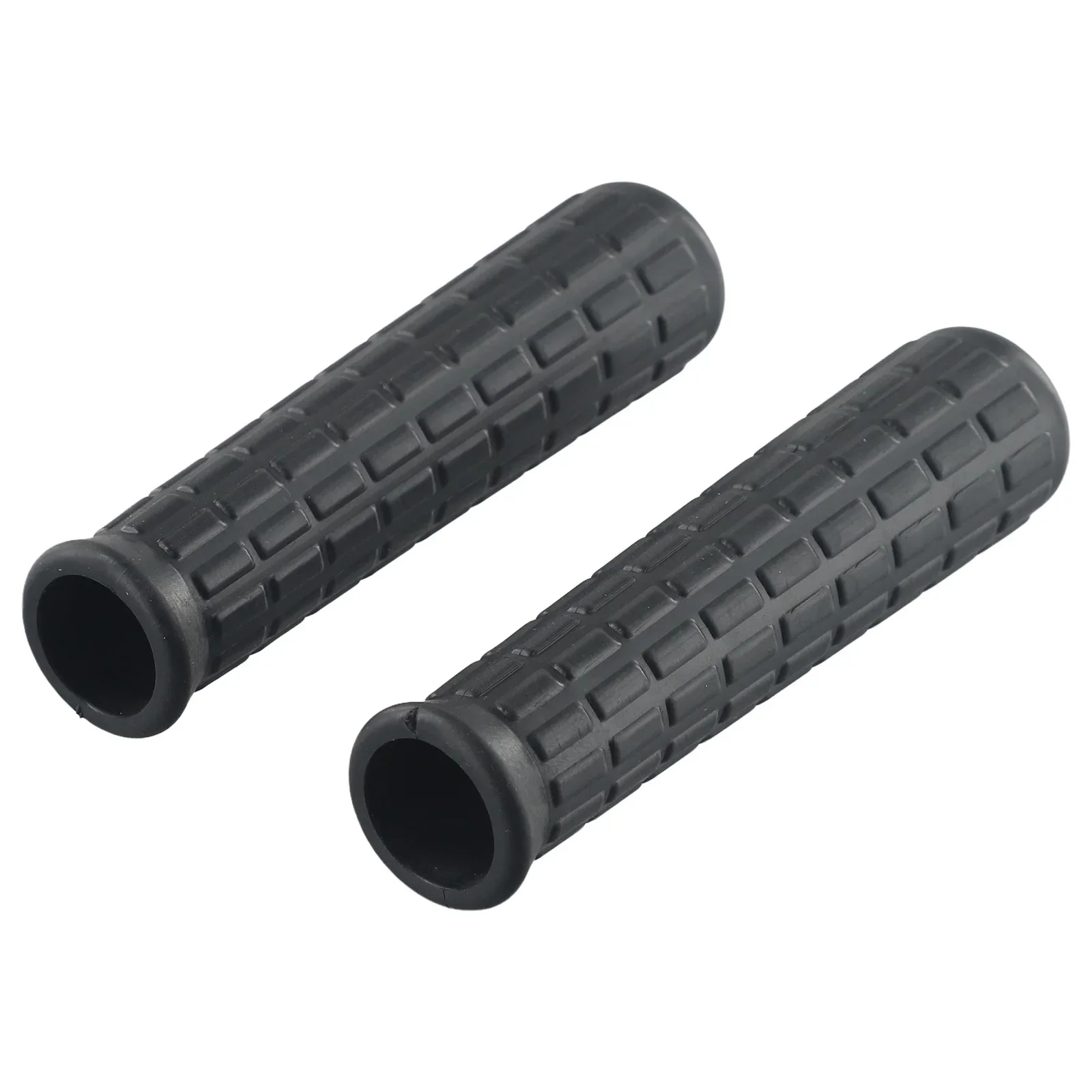 New High Quality Rubber Handles Wheelbarrow 2pcs 2x Barrow Handle Black Cart Grips Handlebar Plastic Replacement