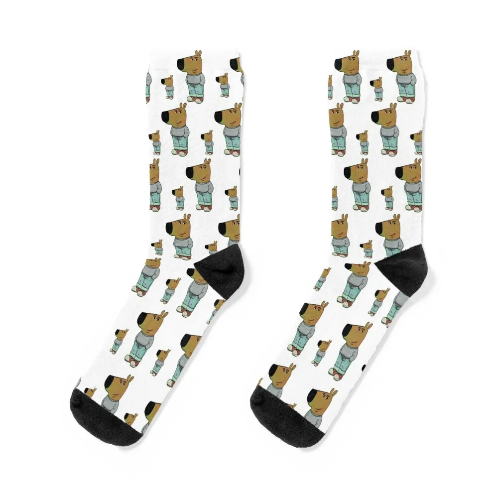 

Chill Guy Socks winter cotton custom sports Crossfit Socks For Man Women's
