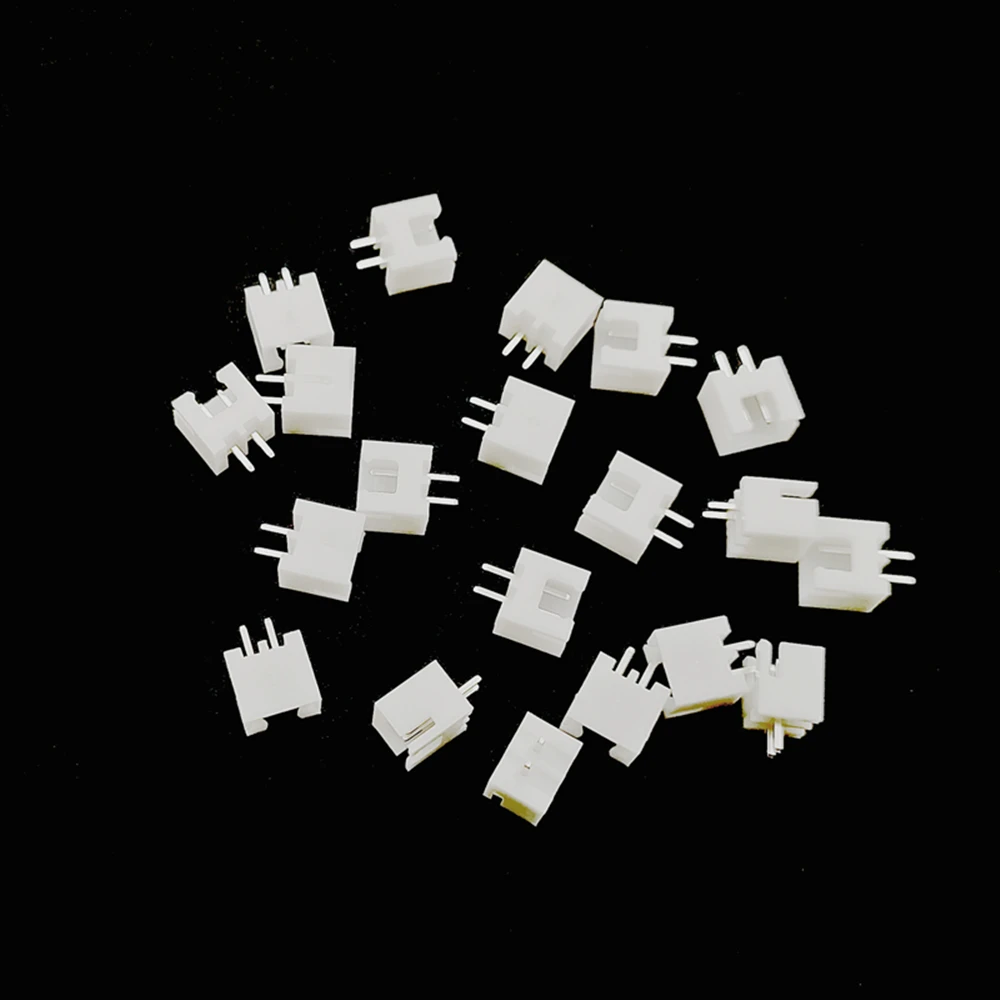 10 Sets XH2.54 Connector Kits 2.54mm Pitch 2P Straigh Pin Header+Housing+Crimp 6 Colors Available