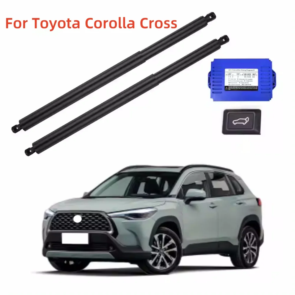 

Электрический подъемник для багажника Toyota Corolla Cross, автомобильный подъемник с двумя рычагами, автомобильные принадлежности, Электрический Всасывающий задний багажник