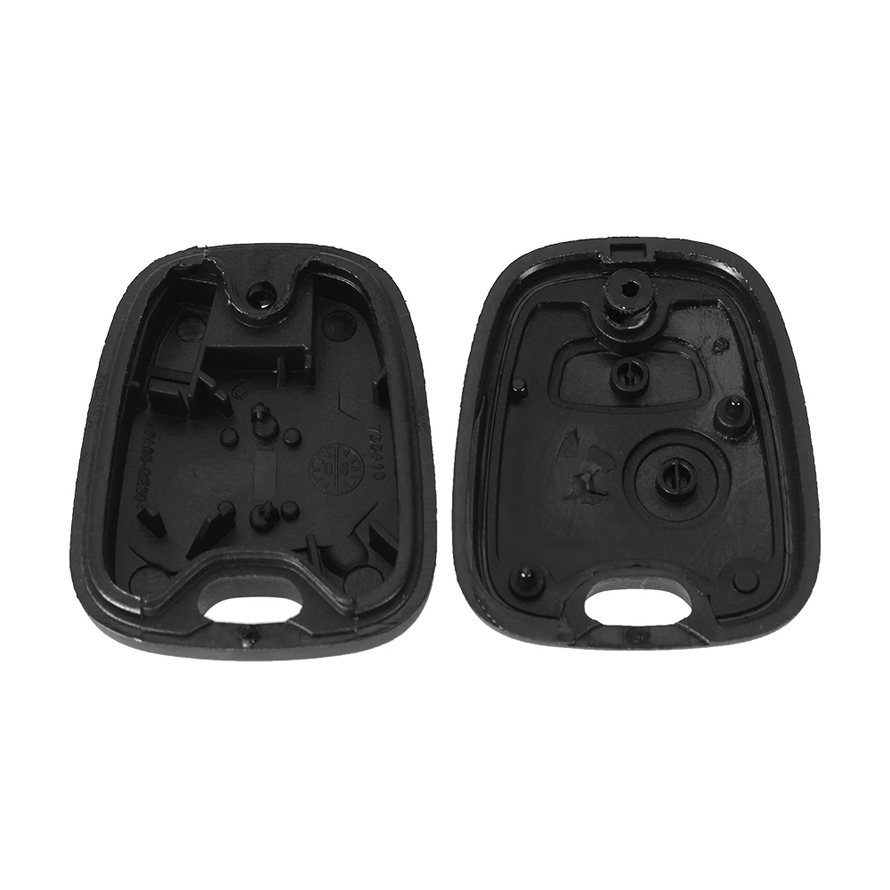 DANDKEY-Coque de clé de voiture à distance sans lame, coque de remplacement pour cristaux en C1 C4, KIT 107, 207, 307, 407, 206, 306, 406