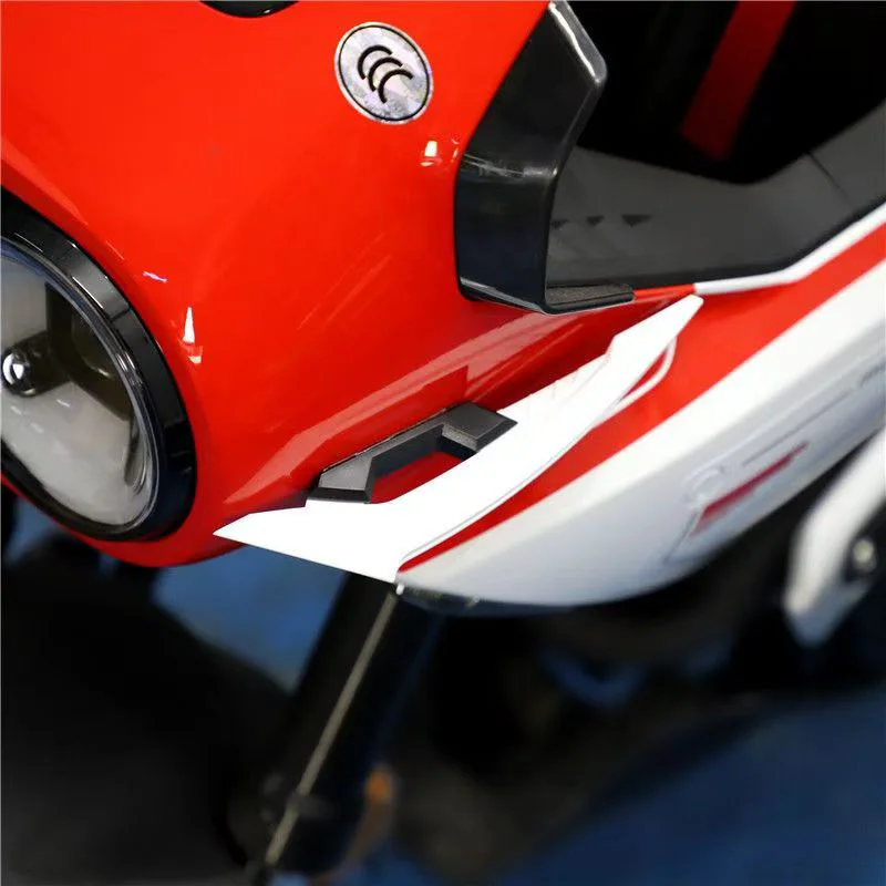 1 Pair Universal Motorcycle Winglet Aerodynamic Spoiler Dynamic Wing Decoration Sticker For Motorcycles E-bikes Scooters Etc image 4