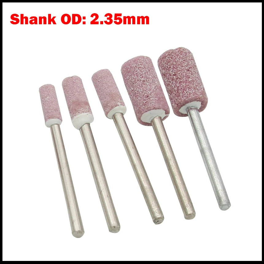 

3mm Shank OD 4mm 5mm 6mm 8mm Cylinder Head OD Dremel Rotary Power Tool Metal Jade Grinding Buffing Wheel Polishing Head