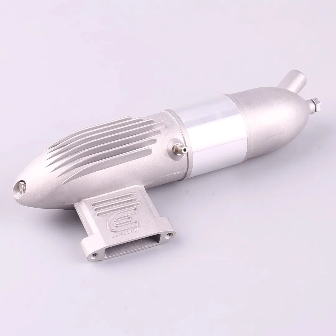 Exhaust Muffler for ASP E52 52AII 52 Grade Scale 8.52cc 2 Stroke Methanol Glow Nitro Engine Motor